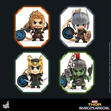 Hot Toys Thor Ragnarok Series Cosbaby S Keychain