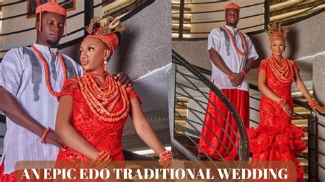 Nigerian Edo Benin Traditional Wedding Nigerian Weddings In 2022