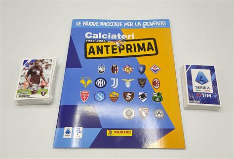 Anteprima Calciatori Album Vuoto Set Completo Figurine