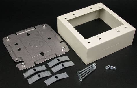 Wiremold V2448 2 Steel Switch And Receptacle Box 2g 2400 Iv Gordon