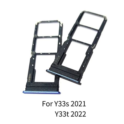 For Vivo Y33s 2021 Y33t 2022 Y33s 5G SIM Card Tray Slot Holder