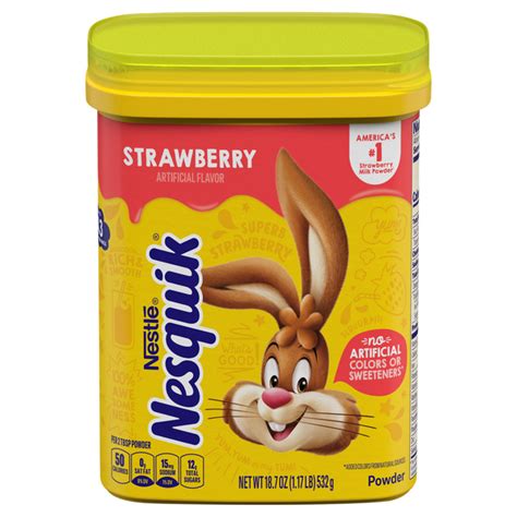 Save On Nestle Nesquik Flavored Powder Strawberry Order Online Delivery