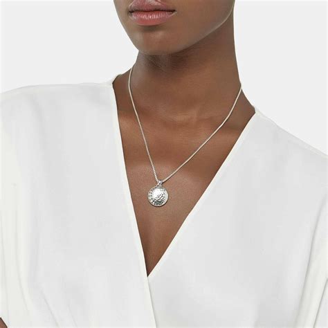 John Hardy Dot Moon Phase Necklace In Sterling Silver