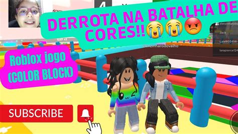 Batalha de cores Quem será que vence esse desafio Jogo do Roblox