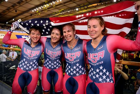 Track Worlds Us Women Make History With Team Pursuit Gold Cyclingnews