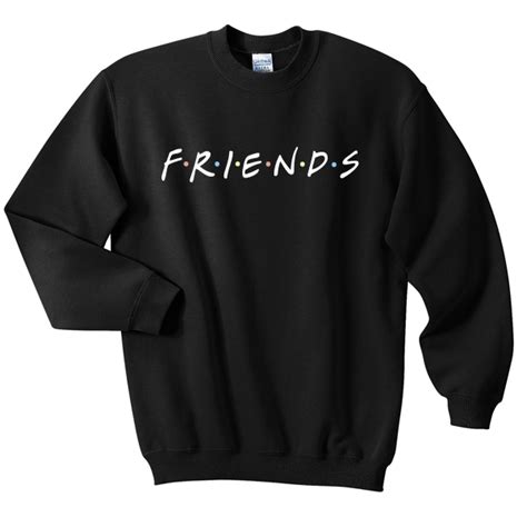 Friends series black Sweatshirt