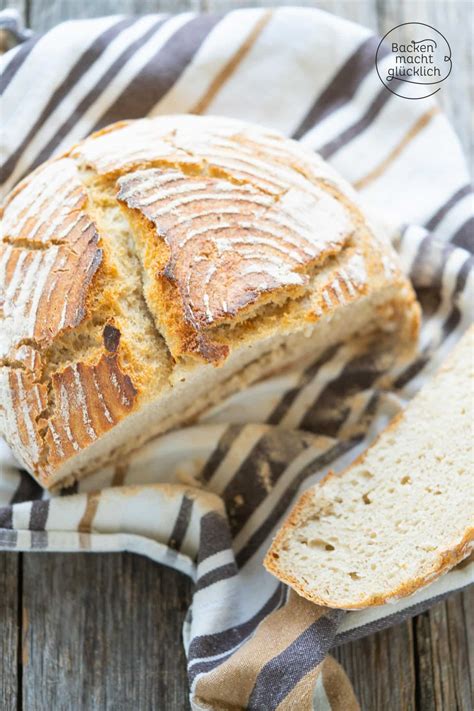 Weizen Sauerteig Brot Backen Macht Gl Cklich