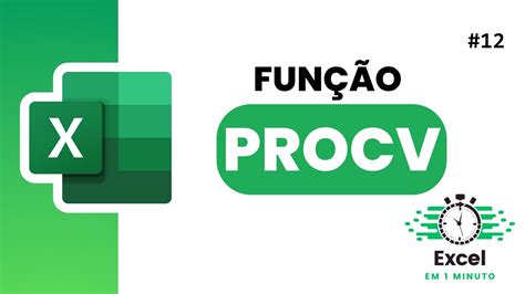 PROCV Passo A Passo Completo Menos De 2 Minutos YouTube