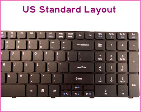 Laptop Us Layout Keyboard For Acer Aspire G G Zg