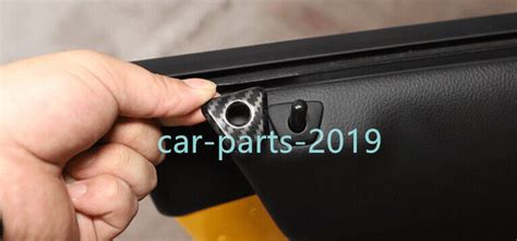 Carbon Fiber Inner Door Window Lock Pins Lid Cover For Toyota GR Supra