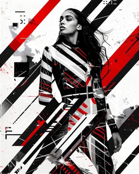 Premium Photo | Runway Royalty Bold and Beautiful Fashion Poster ...