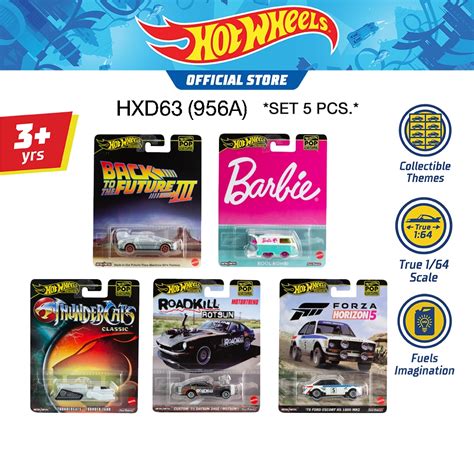 Hot Wheels POP CULTURE Sold As Set cars รถฮอตวลส ปอปคลเจอร ขายยกชด คน ไมซำ HXD