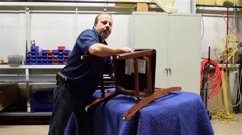 How To Assemble A Dining Chair Youtube