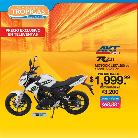 Oferta Exclusiva En Televentas De 2 Motocicletas Akt De Almacenes