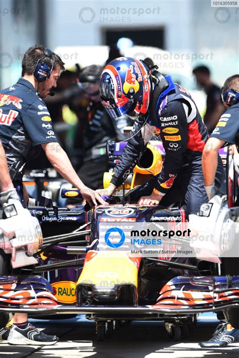 Daniil Kvyat RUS Red Bull Racing RB11 At Formula One World