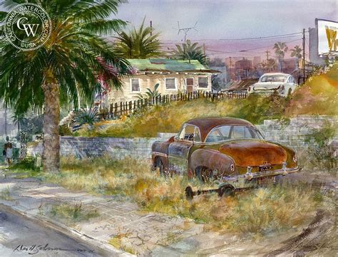 Eastern Turf, art by David Solomon – California Watercolor