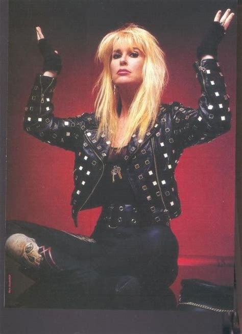 80s Rock Fashion Metal Fashion 80s Rocker Rocker Girl Lita Ford Deathrock Fashion Blond