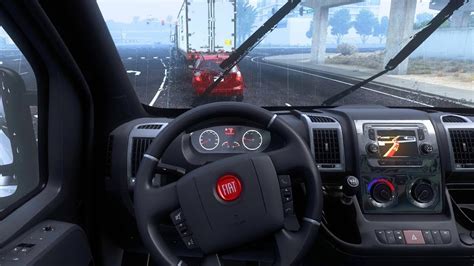 American Truck Simulator 1 46 Fiat Ducato 2018 Driving Gameplay