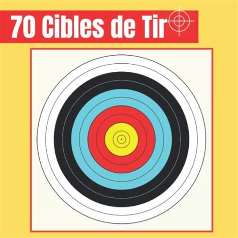 Buy 70 Cibles de Tir 21 cm x 21 cm Cible noir et blanc armes à feu