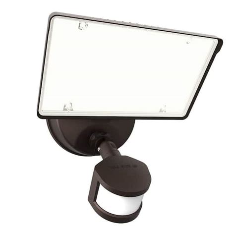 Halo Tgs Bronze Motion Activated Outdoor Integrated Led Flood Light