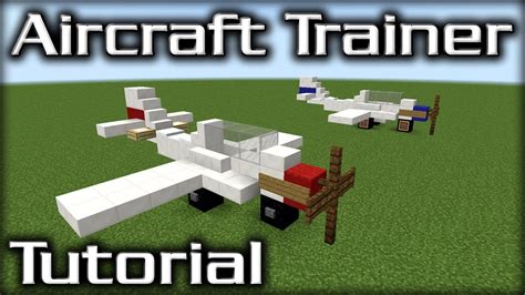 Minecraft Airplane Build