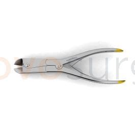 Side Wire Pin Cutter Tungsten Carbide Jaws Double Action Novo Surgical