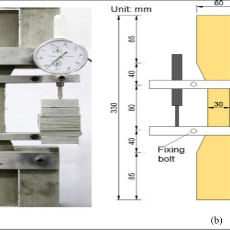 Schematic Diagram Of Uniaxial Tensile Test A Test Setup And B Specimen Download Scientific