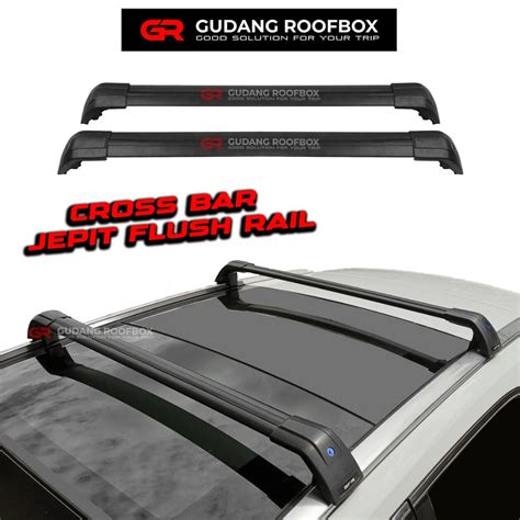 jual crossbar cross bar roof rack khusus mobil   pajero fortuner