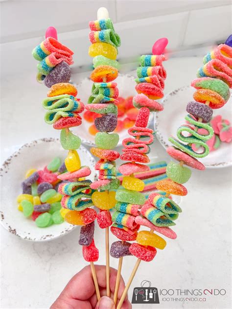 Dollar Store Ts Candy Kebabs 100 Things 2 Do