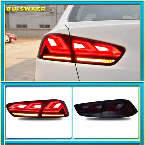 Led Tail Lights For Mitsubishi Lancer 2008 2017 Tt Abc Drl Car