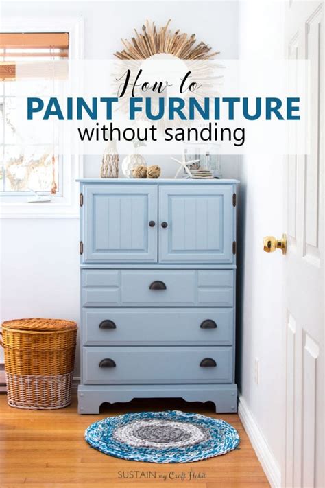 How To Paint A Dresser Without Sanding In Easy Steps Sustain My