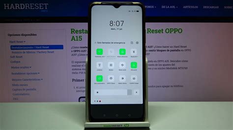 Cómo compartir datos de un OPPO A15 compartir Internet YouTube