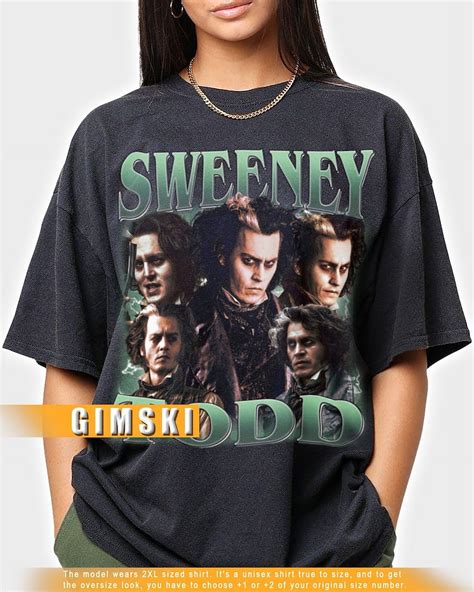 Black Limited Sweeney Todd Shirt