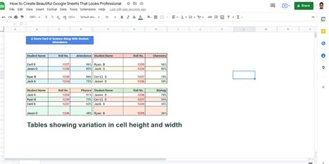 The 9 Best Google Sheets Formatting Tips For Creating Professional