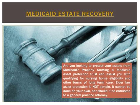 Ppt Medicaid Estate Recovery Powerpoint Presentation Free Download