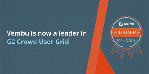 G2 Crowd Lists Vembu In Spring 2018 Grid And Index Reports