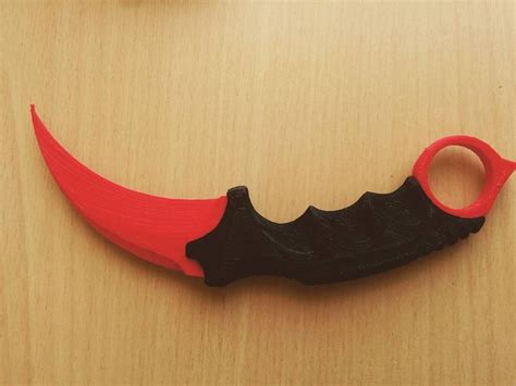 Noriu3d Lt On Instagram “cs Go Karambit Knife Cs Csgo 3d 3dprinting” Karambit Knife