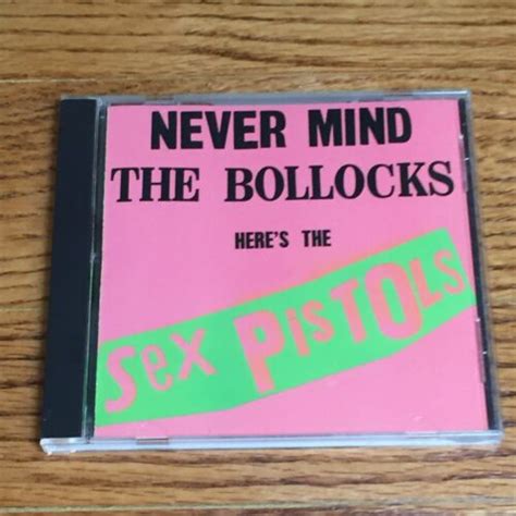 Nevermind The Bollocks Heres The Sex Pistols Bmg Cd D Ebay