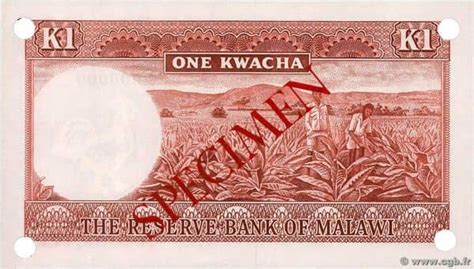 Billete 1 Kwacha Malawi Foronum