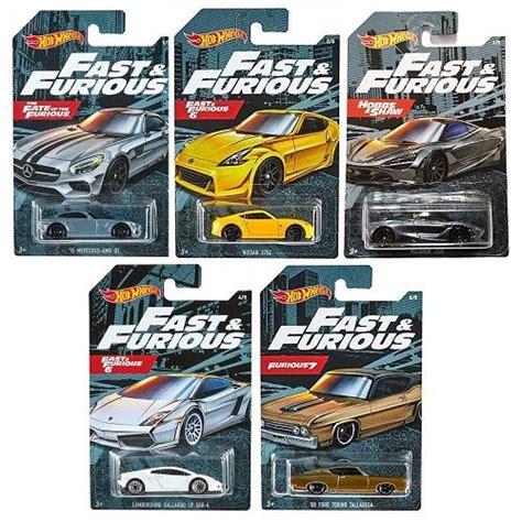 Hot Wheels Fast And Furious โมเดลรถเหลก ลขสทธแท ครบชด คน Lazada co th