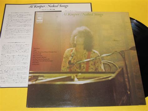 Lp Al Cooper Naked Songs Sopl Jolie