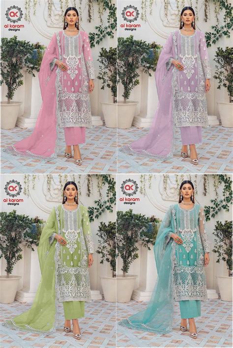 Al Karam Pakistani Salwar Suits Catalog The Ethnic World