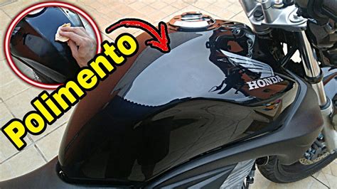 Como Fazer Polimento no Tanque da Moto para Tirar Riscos e Arranhões