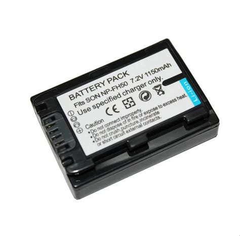 NP FH50 NPFH50 Camera Battery For Sony NP FH30 NP FH40 NP FP50 DSC HX1