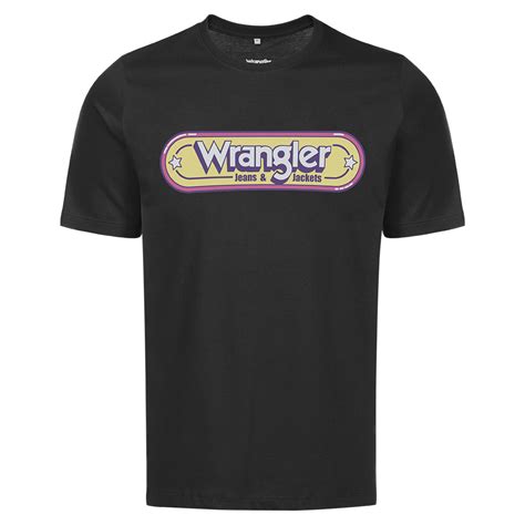 Camiseta Wrangler Preta Wm Zona Country Moda Country Masculino