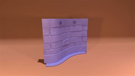 Curved Modular Wall C 3d Model 3d Printable Cgtrader