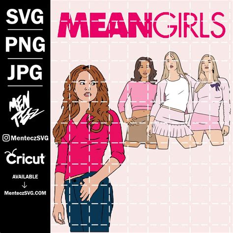 Mean Girls Svg Png  Menteczsvg