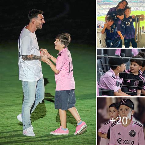 Thiago Messi Has Signed With Inter Miami S U12 Academy Squad