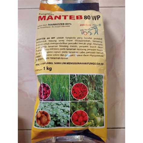 Jual Fungisida Manteb Wp Kg Shopee Indonesia