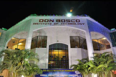 Don Bosco Institute of Technology, Bangalore: Placement, Admission 2024 ...